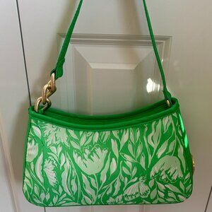 Lilly Pultizer Fauna Green Tulip Tamara Bag
